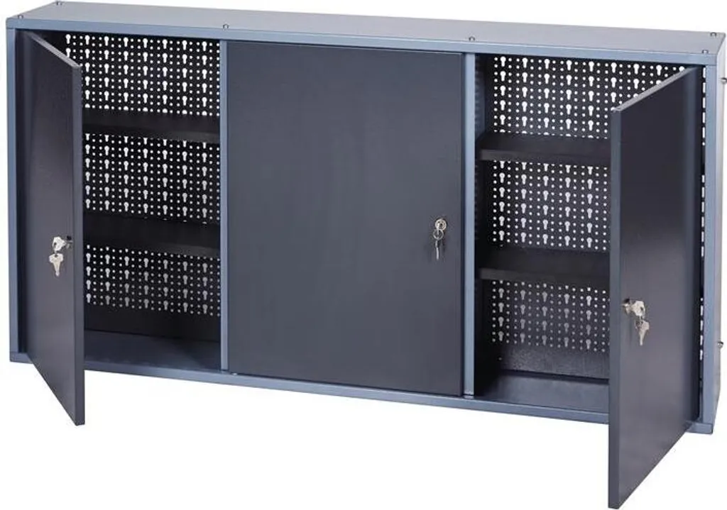 Dites stop au désordre avec cette armoire à outils murale perforée
