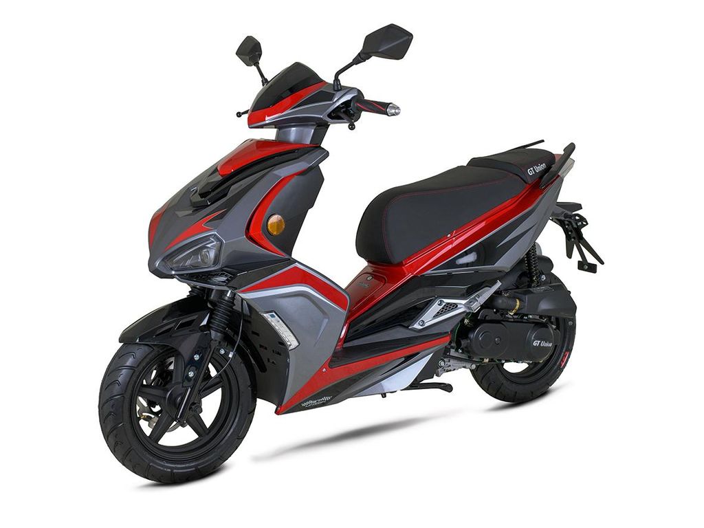 Motorroller Striker 50 ccm 25km/h, Euro 5, rot GT Union Produktbild 