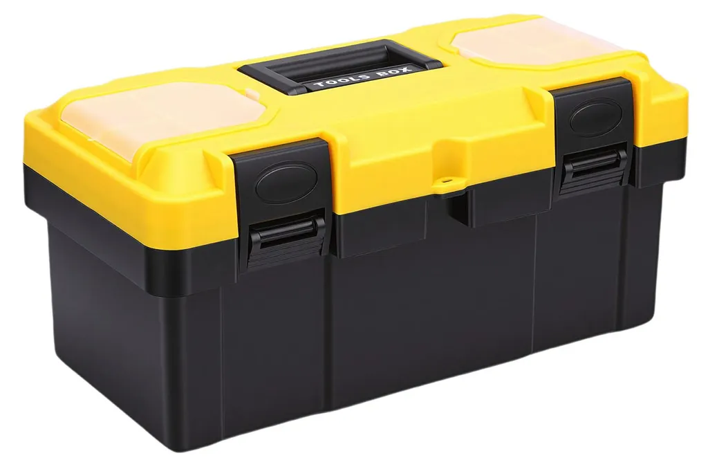 Coffre de rangement plastique pour camion avec verrouillage sécurisé 17"