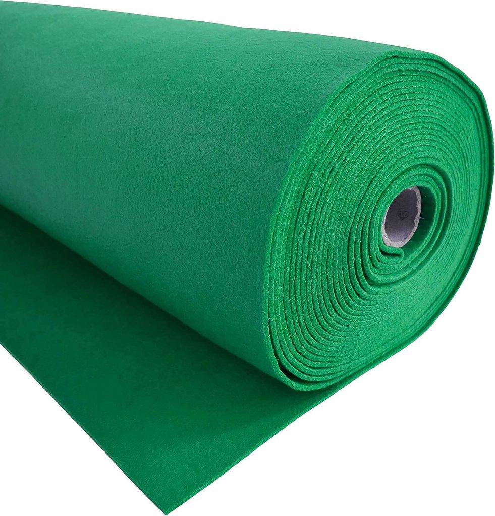 Bastelfilz waschbar Zuschnitt ab 1m, 3mm stark Filzstoff 18 Farben uni & meliert