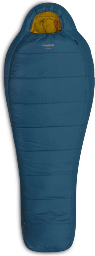 Sac de Couchage Thermique Pinguin Topas CCS Bleu Zip Gauche Longueur 175 cm