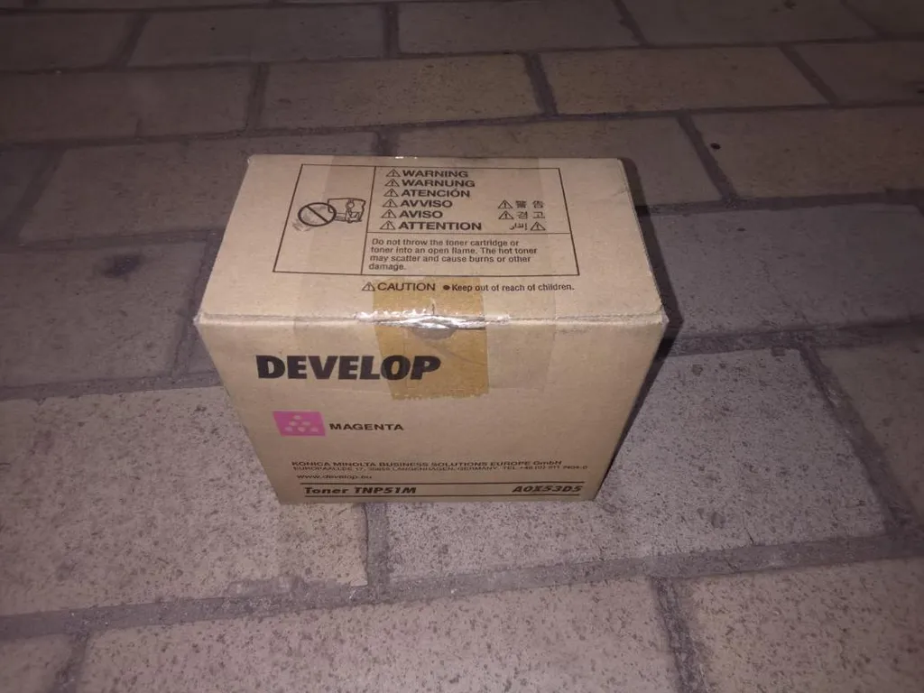 Toner Develop A0X53D5 Magenta Violet TNP51M Haute Capacité d'Impression - 2