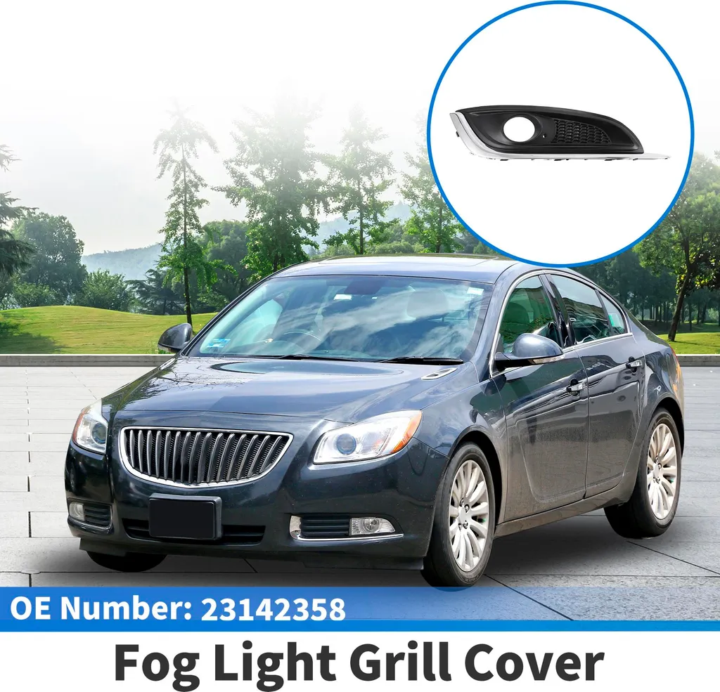 Réparation antibrouillard Buick Regal : Grille de protection ABS droite