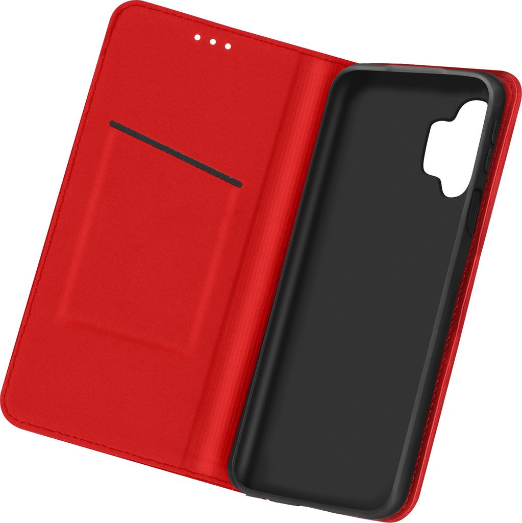 Samsung Galaxy A32 5G Business Etui aus Kunstleder mit Standfunktion – Rot