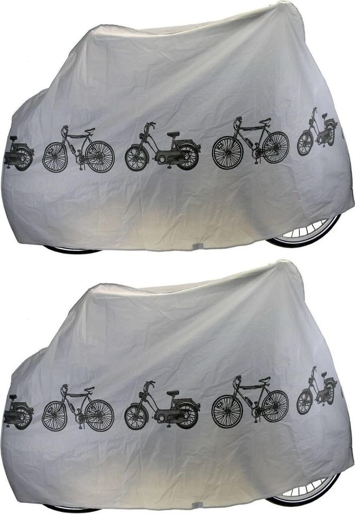 3D Fahrrad- & Motorradabdeckung – Wasserdicht, Staubdicht & UV-Schutz, 2 Stück