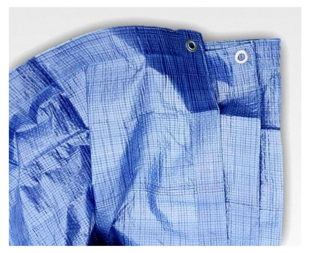 Abdeckplane/Bodenplane mit Metallösen, 5 x 8 m, tragbar, leicht, wasserdicht, für den Außenbereich geeignet, als Zelt, Hängematte, Sonnensegel,...