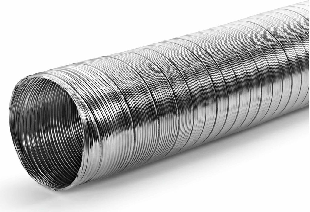 Naber A-PXO Alu-Flexschlauch rund, alu, Ø 152 mm  - Produktbild 