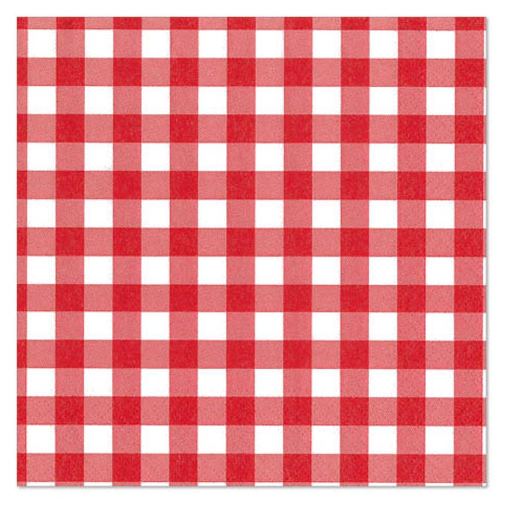 PAPSTAR  87102 PAPSTAR Motivservietten "Vichy Karo", 330 x Obrázek produktu 