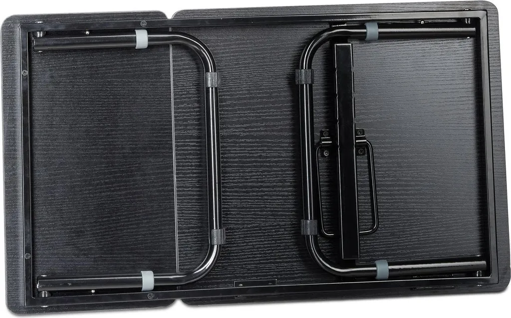 Tablette de lit noire pour ordinateur portable avec surface antidérapante - 6