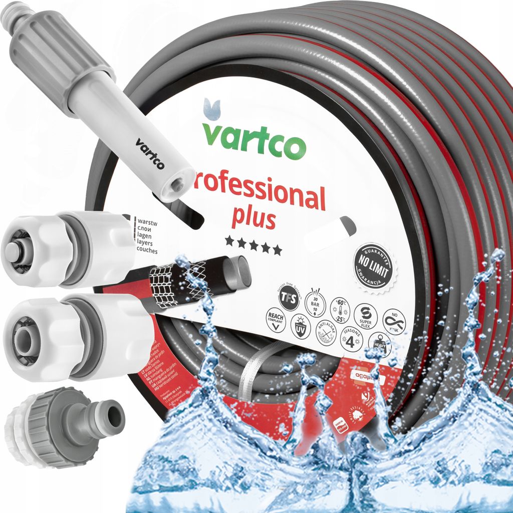 Vartco Set tubo da giardino Professional Plus 20m 3/4" | 6 Immagine del prodotto 