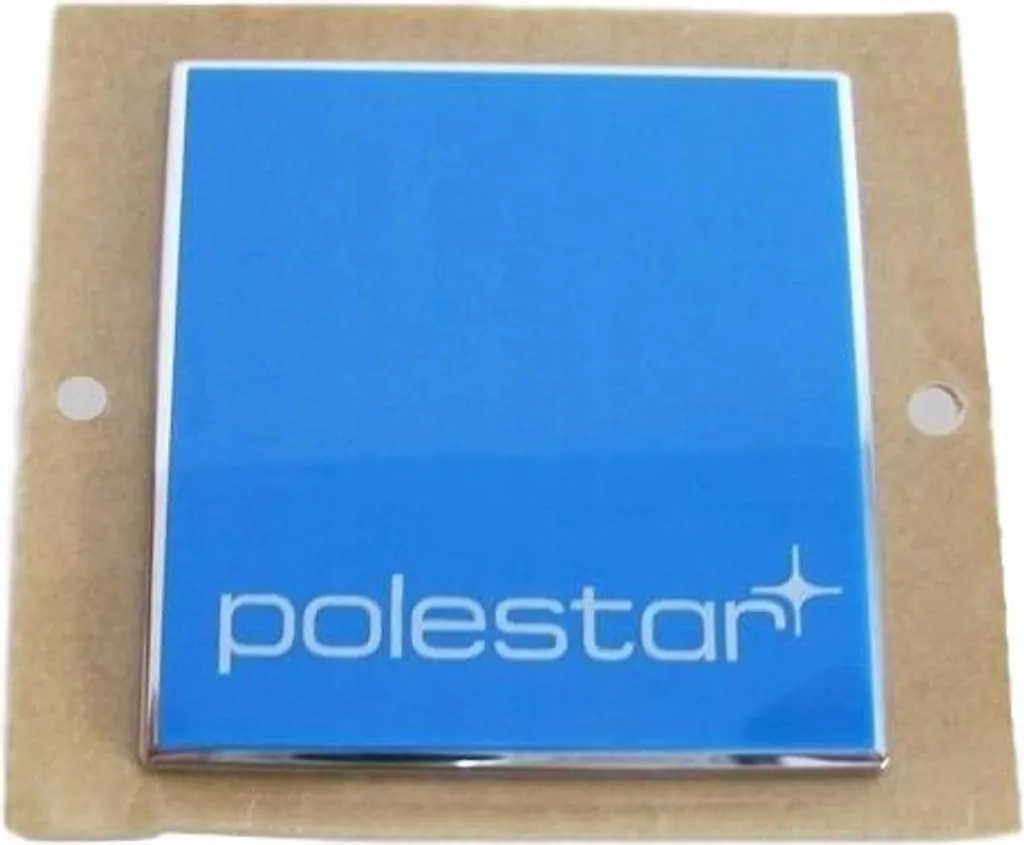 Badge de Coffre Polestar pour Volvo S60 - Sigle Arrière d'Origine 31408533