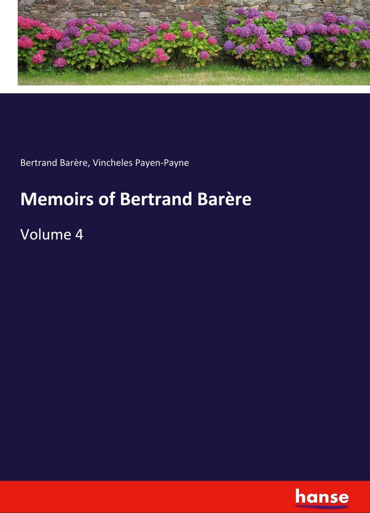 Memoirs of Bertrand Barère
