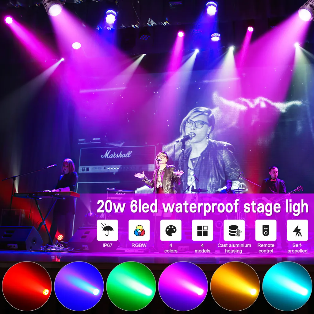 Lumière LED étanche extérieure pour éclairage de fête sans risques - 3