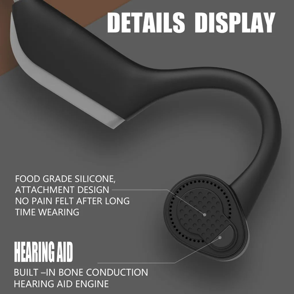 Fini les douleurs d'oreilles avec ce casque conduction osseuse vert
