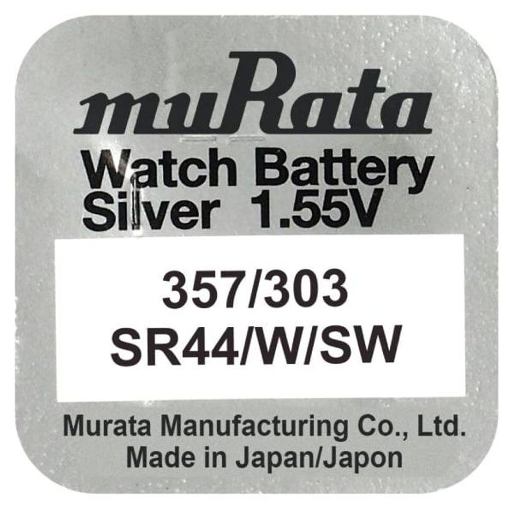 Murata 357 303 SR44N Münz-Batterie 1 55V 053517539358 Produktbild 