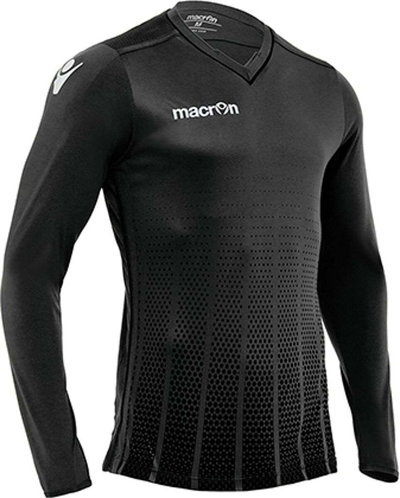 Macron Gemini Tw-Trikot Langarm Herren - Schwarz | Größe: S