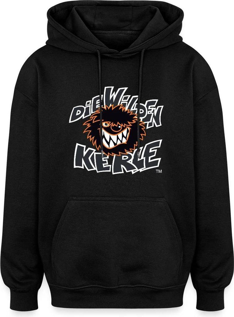 Spreadshirt Die Wilden Kerle Logo Wild Uni Oversize Hoodie, XS, Schwarz