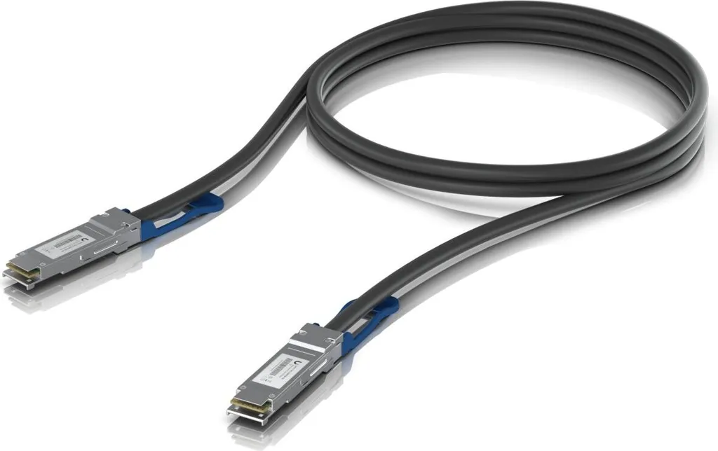 Câble Direct Attach DAC 100Gbps UniFi 1.0m pour Switch et Serveur Pro