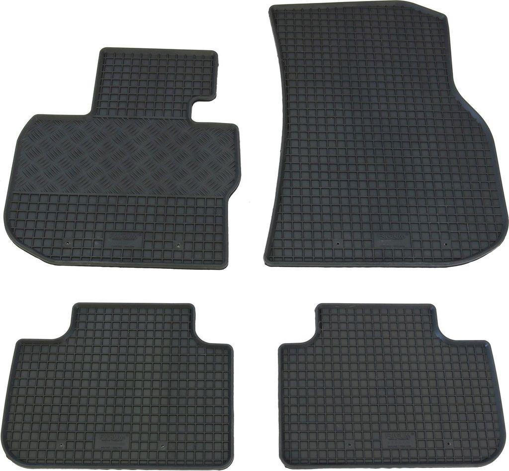 Rigum Gummi Fußmatten Set für BMW X4 Typ G02, Bj. 2018- Produktbild 