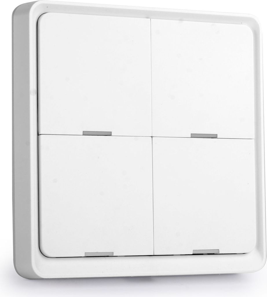WLAN Szenenschalter 4-Fach, Tuya Smart Home Wandschalter, Produktbild 