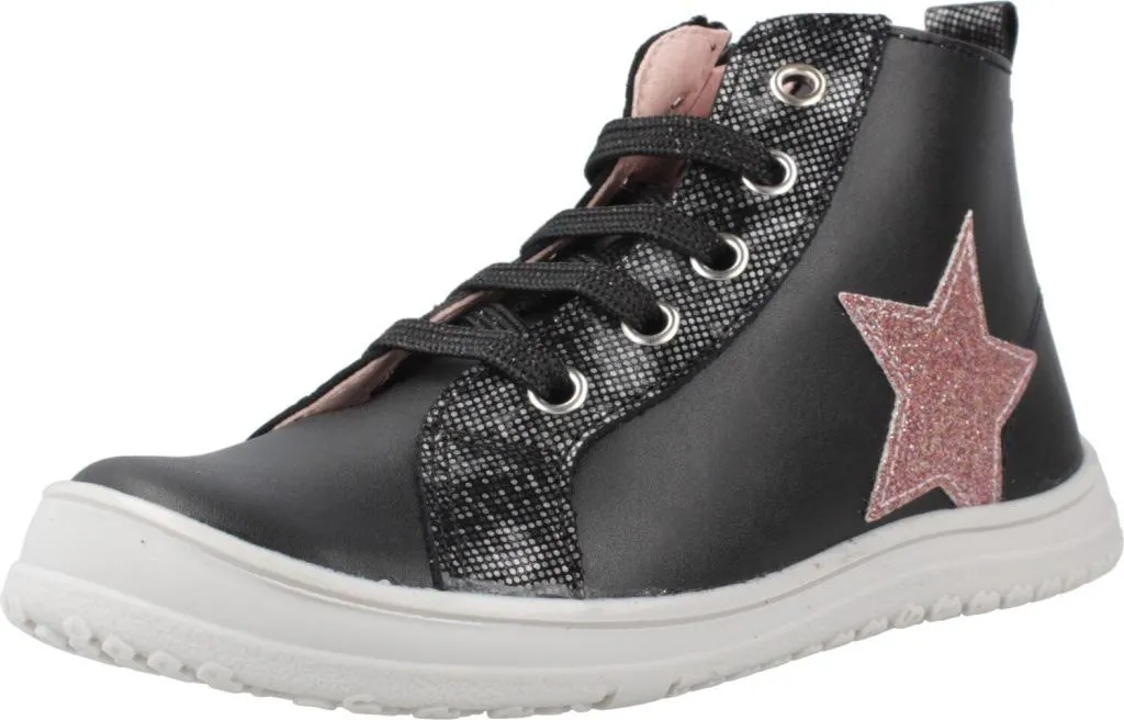 Chaussures de Ville Filles Pablosky 445515p Noir en Cuir de Qualité