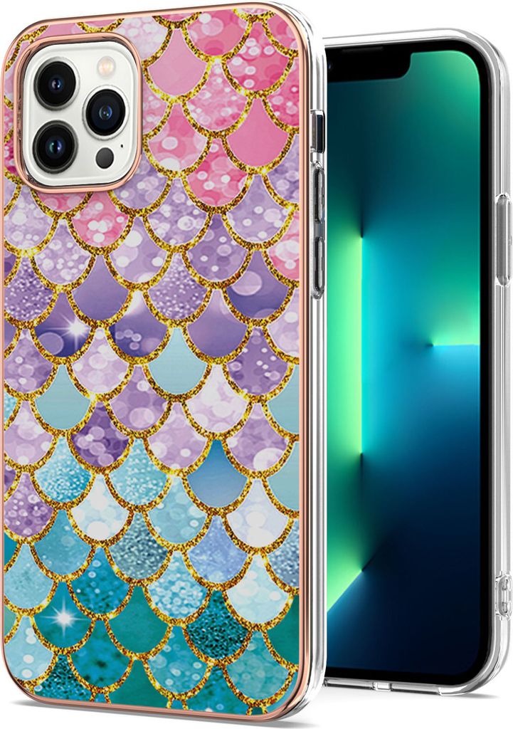 iPhone 15 Pro Hülle, Muster Handyhülle Weich TPU Bumper Schutzhülle für iPhone 15 Pro Bunt