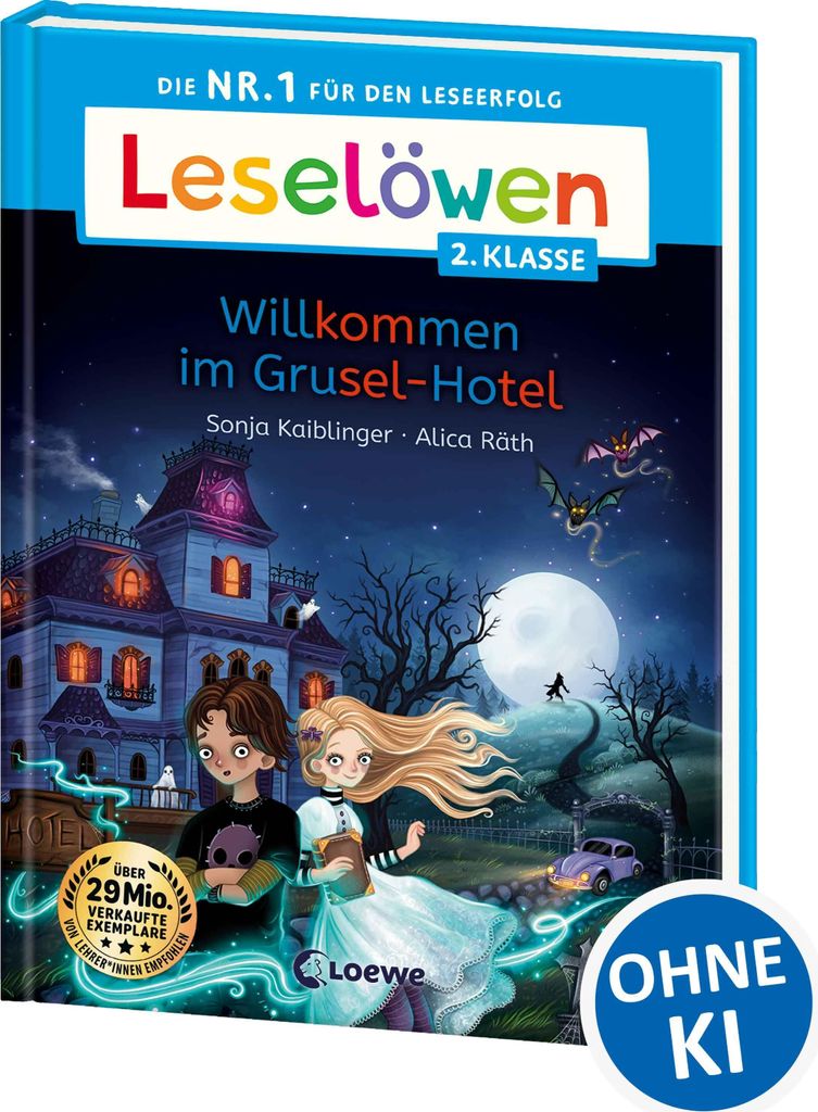 Leselöwen 2. Klasse - Willkommen im Grusel-Hotel Produktbild 