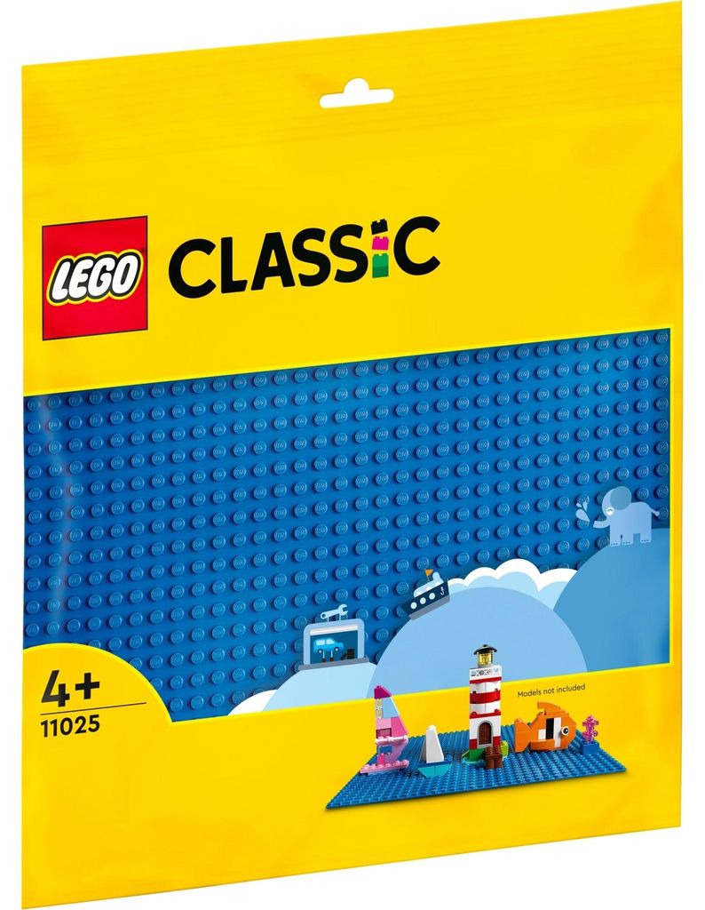 Lego Classic 11025 Blue Building Plate Immagine del prodotto 