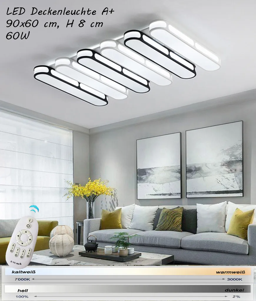 Plafonnier LED Variable : Fini l'Éclairage Trop Éblouissant ou Trop Sombre