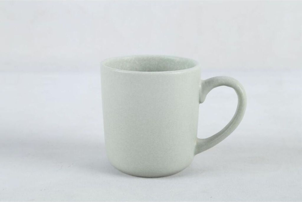 24x Keramik Becher 300ml Nature Kaffeetassen Glas Tee Trinken Pott Geschirr Bunt