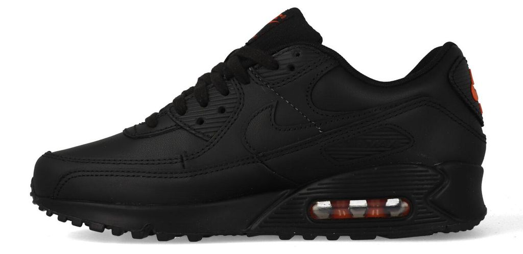 Nike Air Max 90, čierna a oranžová, veľkosť EU 45,5 Obrázok produktu 