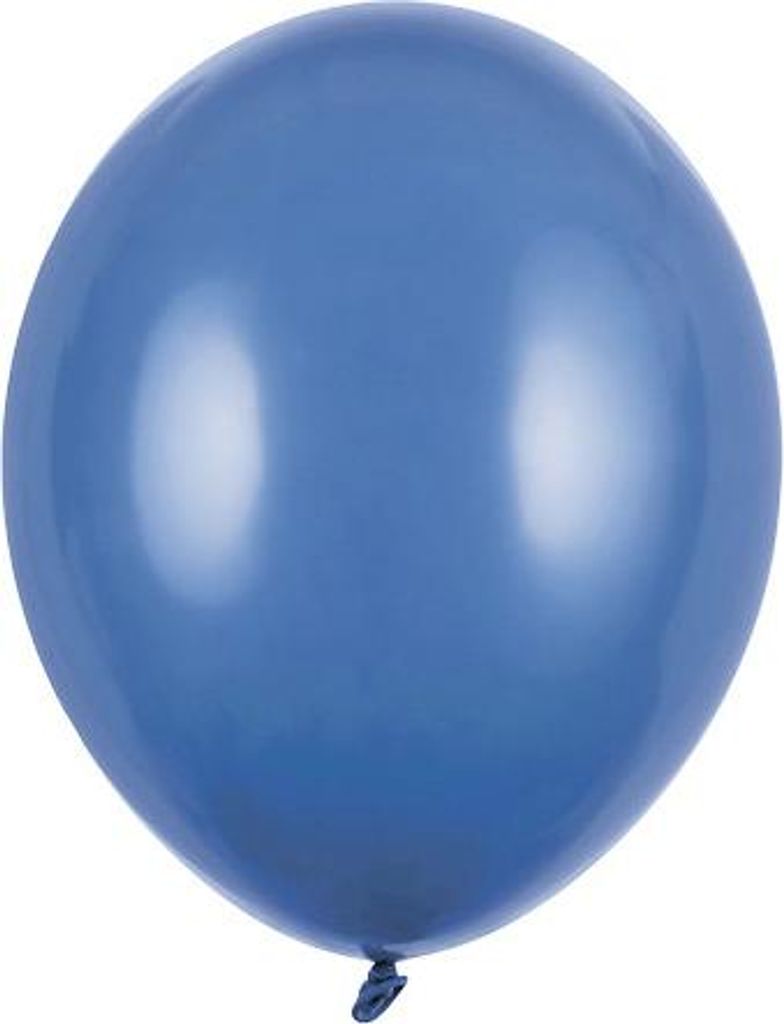 Strong Balloons 27 cm, Pastel Navy Blue (1 Packung / 100 Stück)