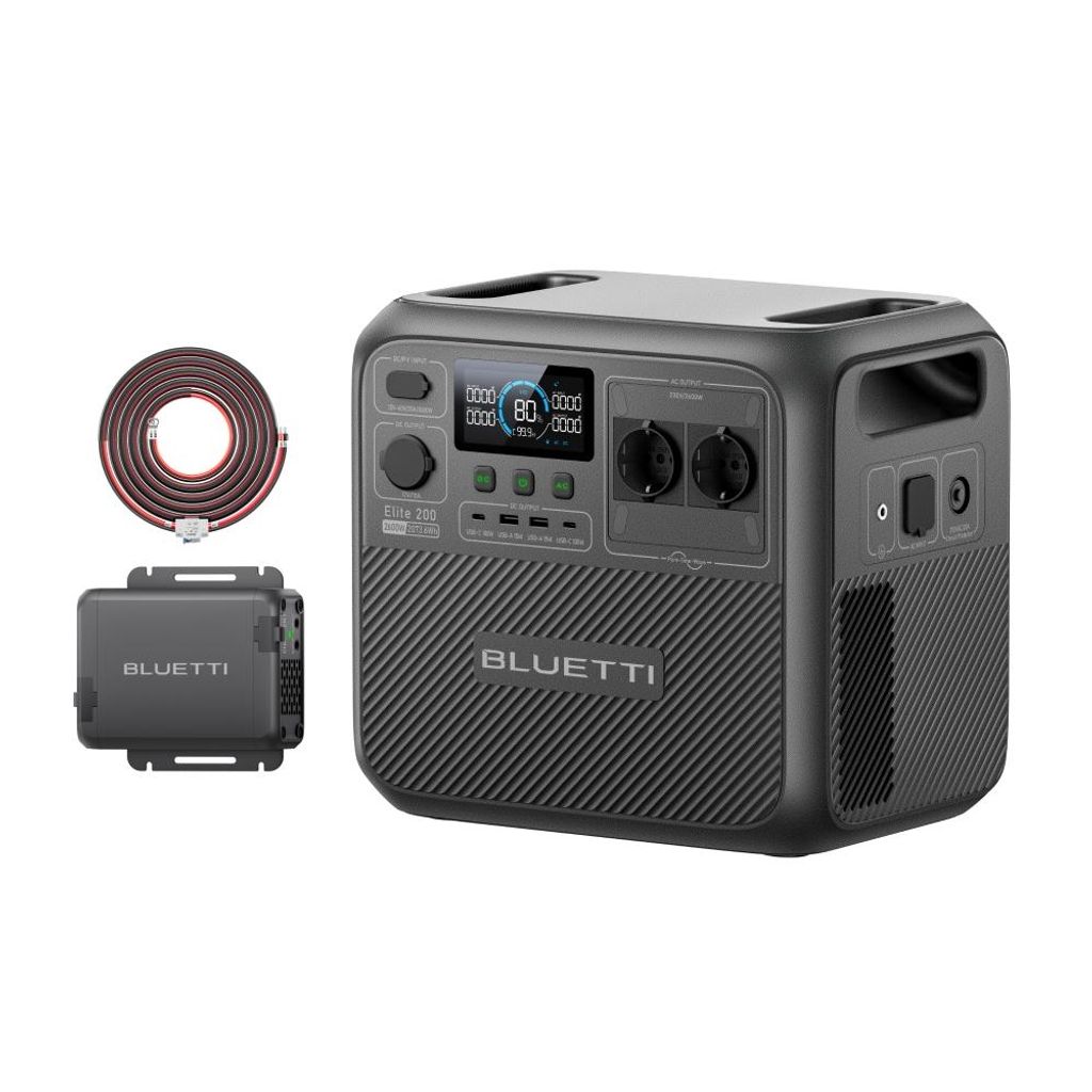 BLUETTI Elite 200 V2 Powerstation met oplader, 2073,6Wh LFP Productafbeelding 