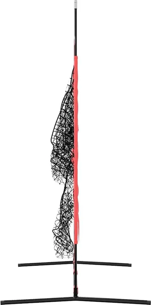 Filet de baseball en polyester résistant noir de 214,5 cm de large - 6