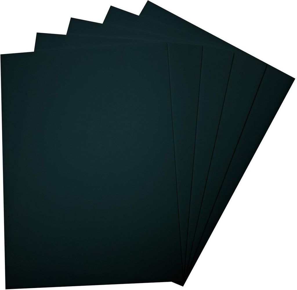folia Moosgummi, (B)290 x (H)400 mm, schwarz Zdjęcie produktu 