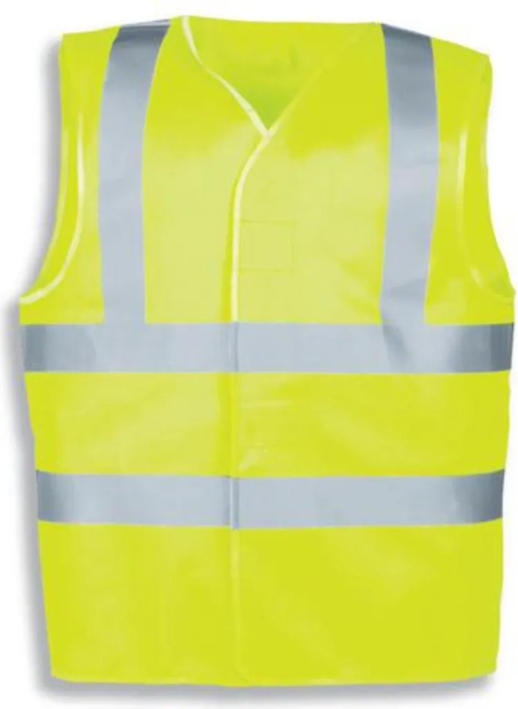 Gilet Uvex Giallo Warning XL | DPI Alta Visibilità Classe 2 Professionale
