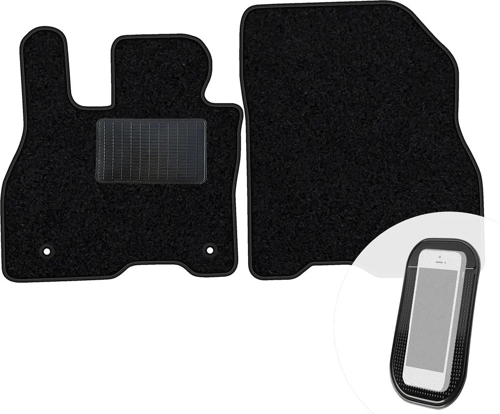 Somer Car Tappetini Auto Anteriori Per Audi A4 B8 Avant 2008-2017 | 2 Pezzi In Moquette Su Misura Made In Italy