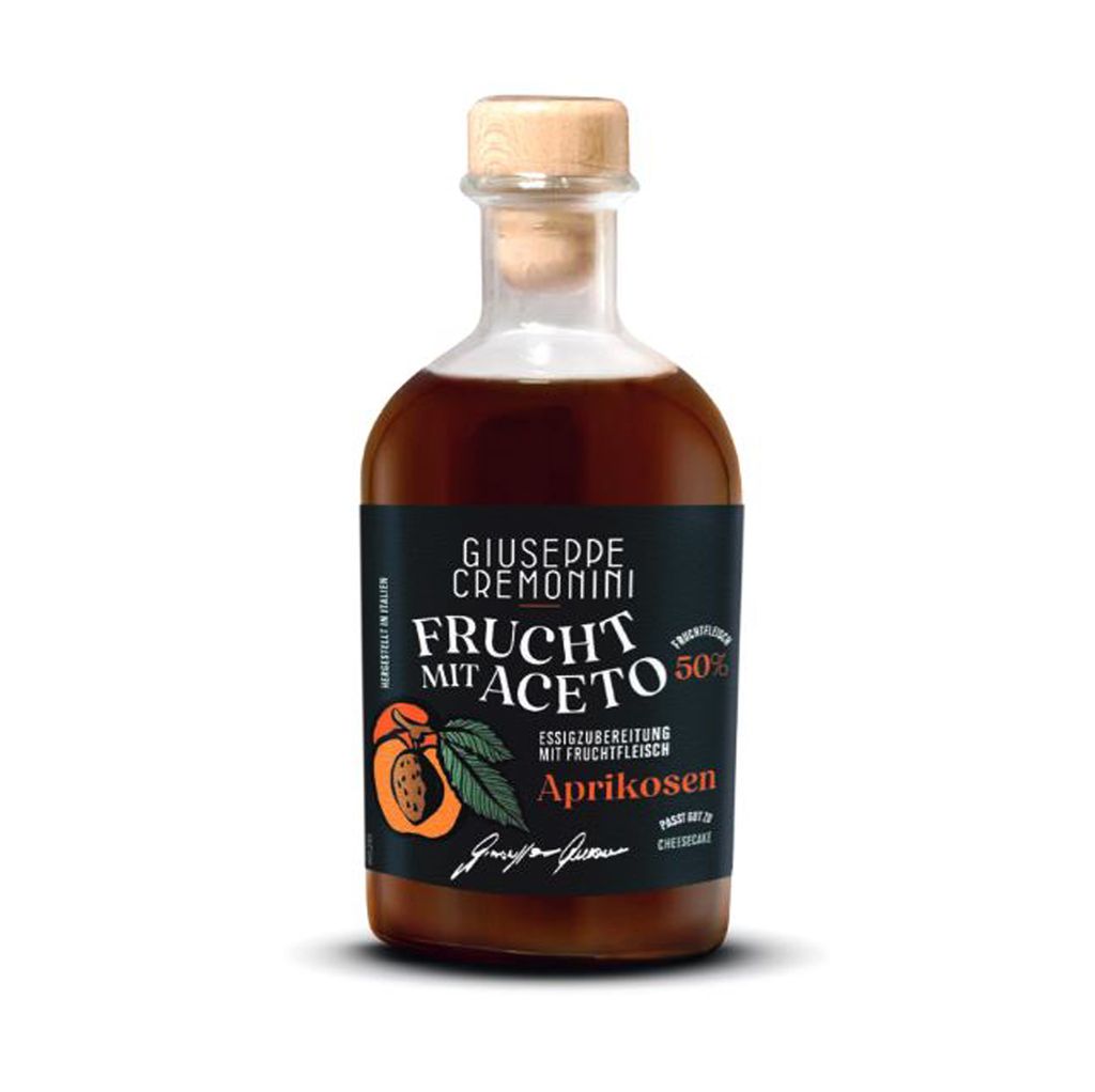 Cremonini Frucht mit Aceto Aprikose delikate süß saure Produktbild 