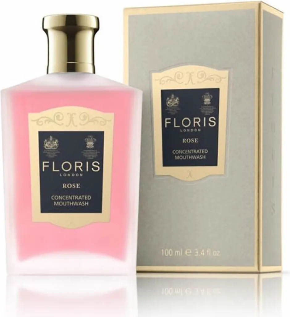 Floris London Rose Mouthwash 100ml | Collutorio alla Rosa Concentrato