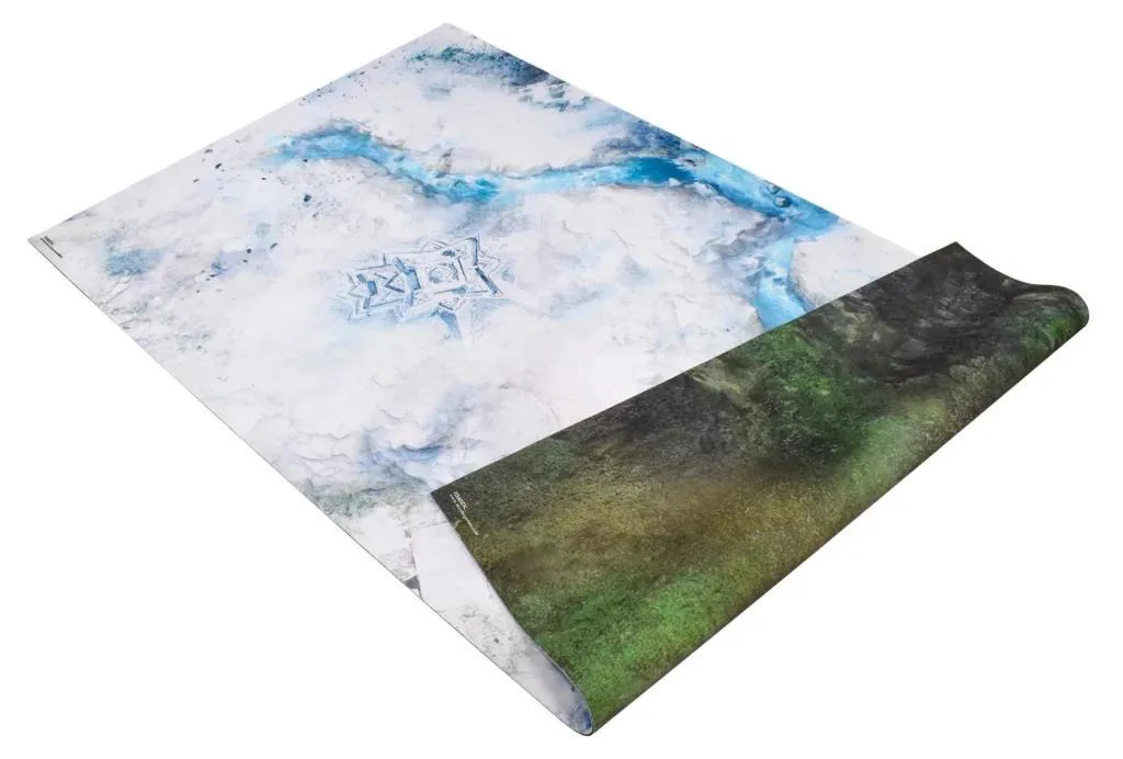 Tapis Néoprène Deluxe Rois de la Guerre : Finition Double Face Premium