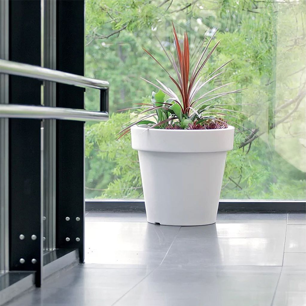Prosperplast 212l Lexo Kollektion 80x80x74 Cm Blumentopf Produktbild 5