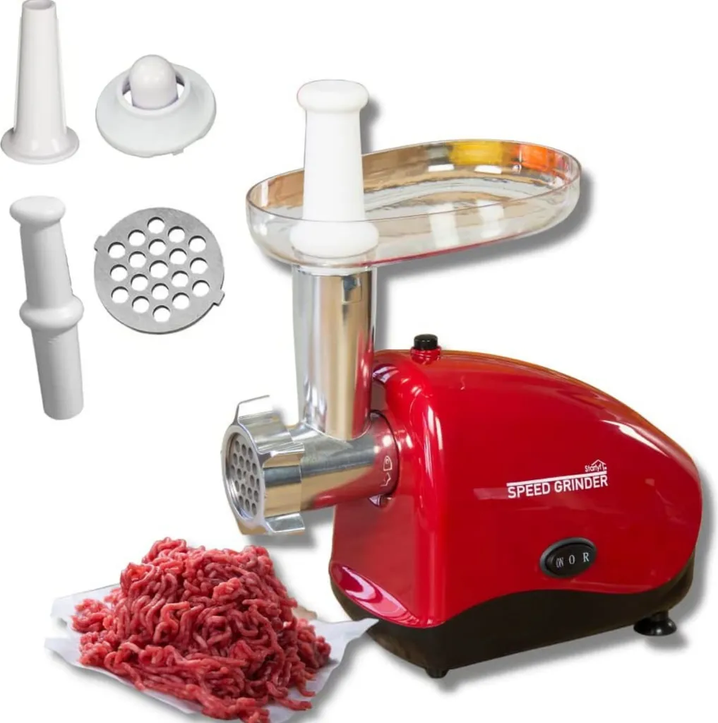 Hachoir à viande électrique Starlyf Speed Grinder 300W avec kit kibbeh