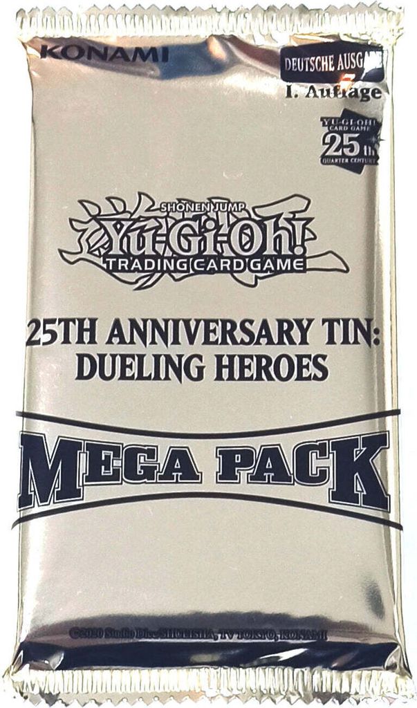 Yu-Gi-Oh! Mega-Pack 2023 Booster 25th Anniversary (deutsch)