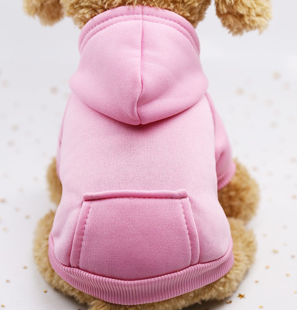 Hunde Hoodie Baumwolle, Hundemantel, Haustier Hund Warm, Mit Kapuze Hund Pullover Haustier Kleidung Hund Katze Kleidung, Hundekleidung Winter, XS, ...