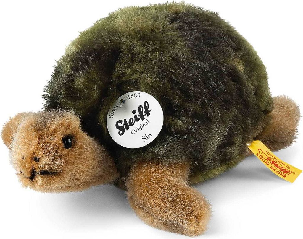 Steiff Kuscheltier Schildkröte Slo Grün (20 cm) Produktbild 