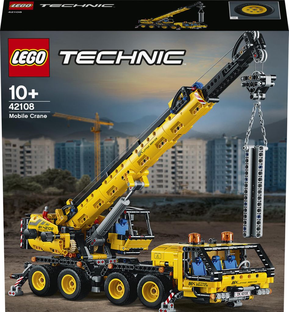 LEGO Technic Mobile Crane Truck Toy, Zestaw do budowania, Zdjęcie produktu 