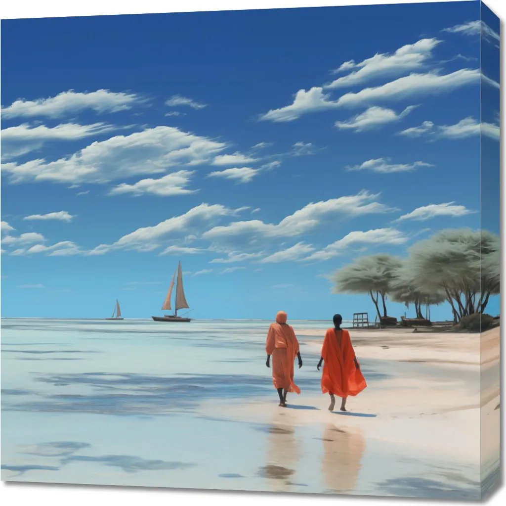 Quadro 70x70 cm Calma a Piaski