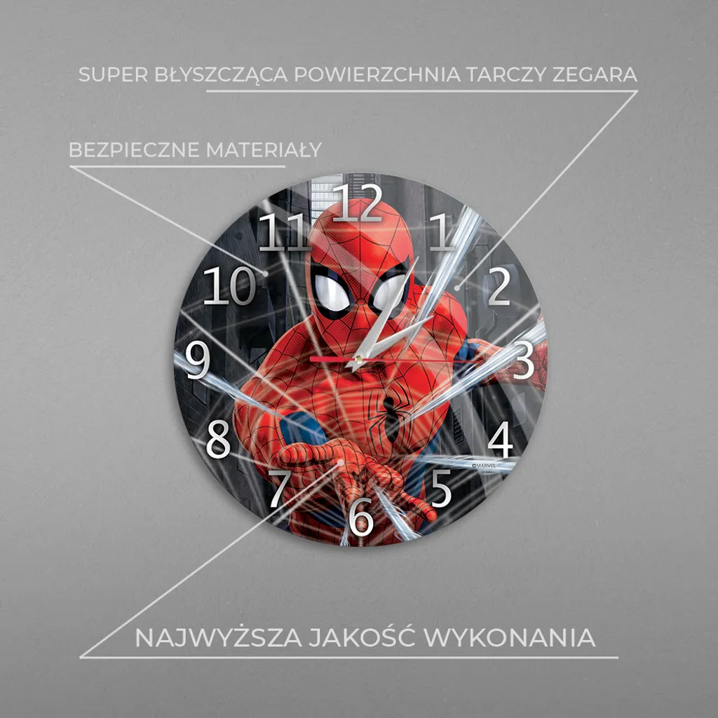 Orologio da parete Marvel Spiderman - 4