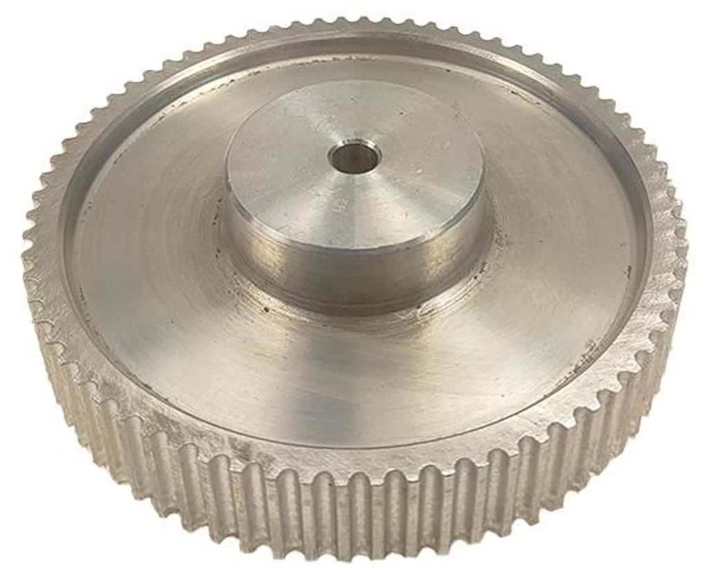 Zahnriemenscheibe, P: 5 Mm, 72 Zähne, Riemen 15 Mm, Aluminium, 5M , Ozdowski