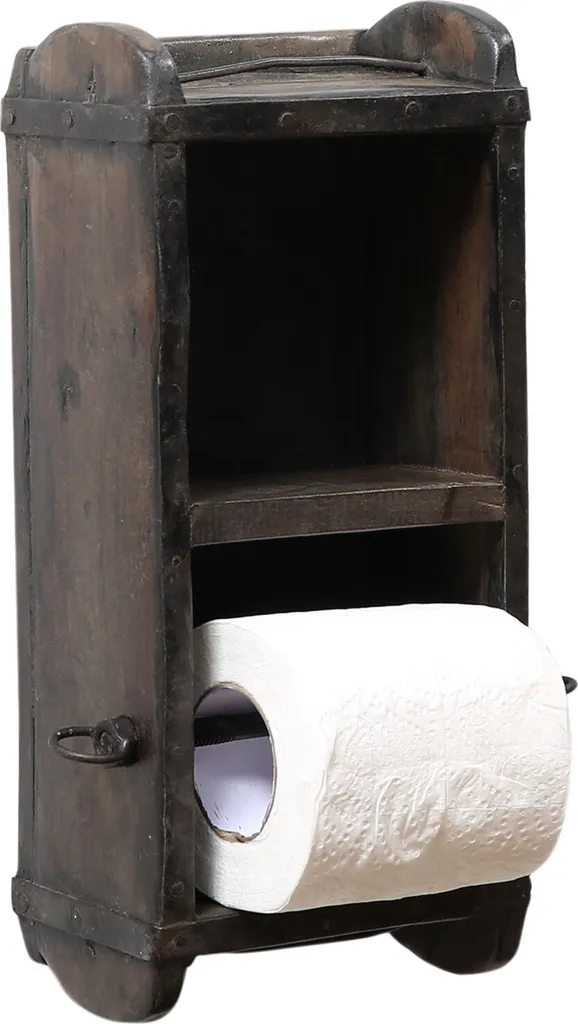 Mensola da parete porta rotolo di carta igienica vintage Palwa
